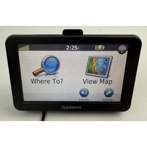 Garmin NUVI 50LM Navigation System w/Car Charger,‎ Stand, and Adapter - TESTED